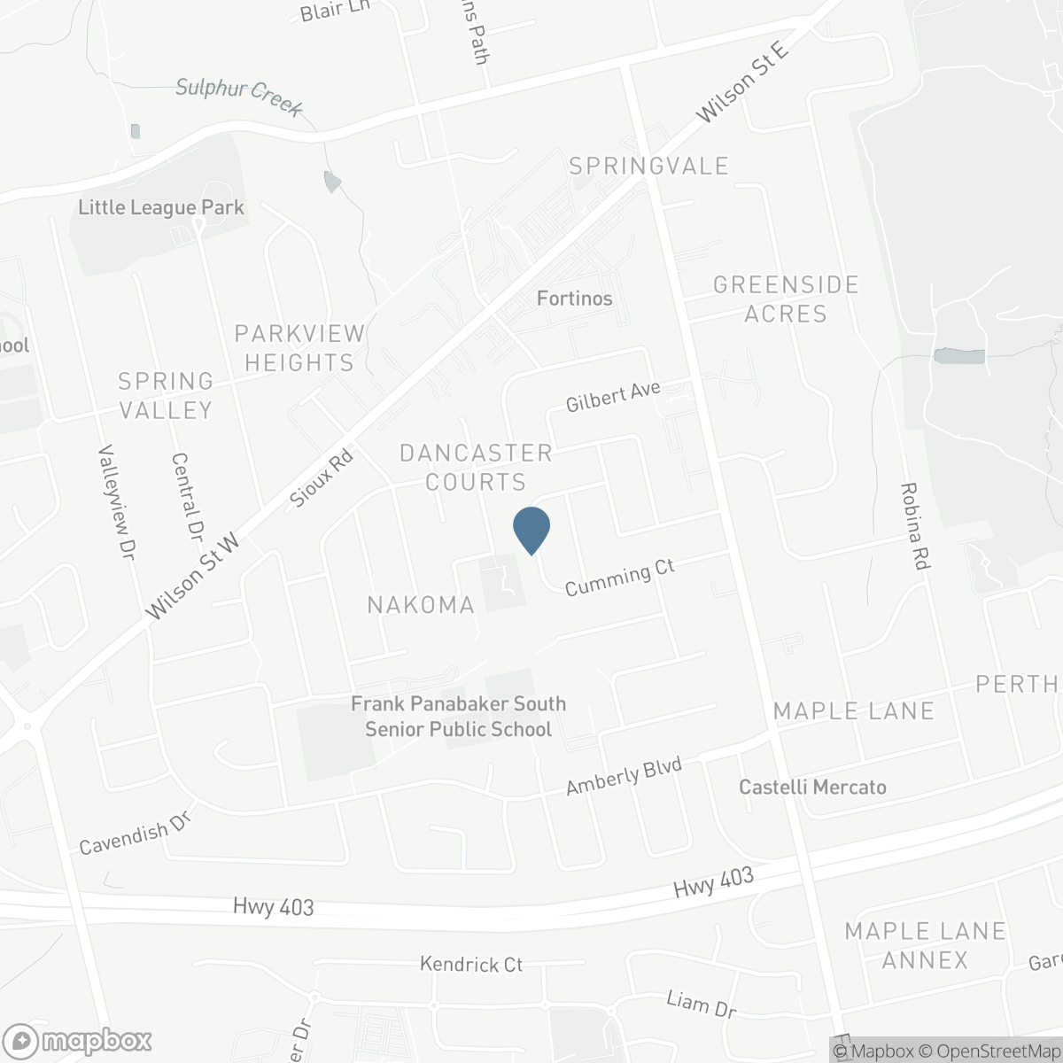 102 CUMMING COURT, Ancaster, Ontario L9G 1V3